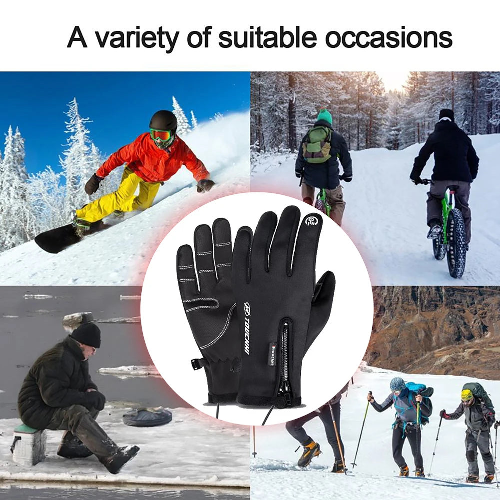 Water and Windproof Winter Gloves
