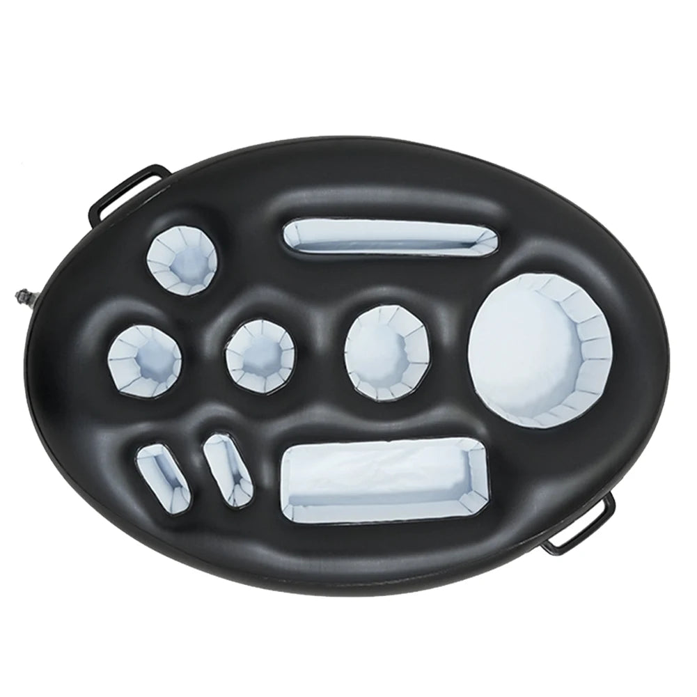 Inflatable Drink and Snack Holder