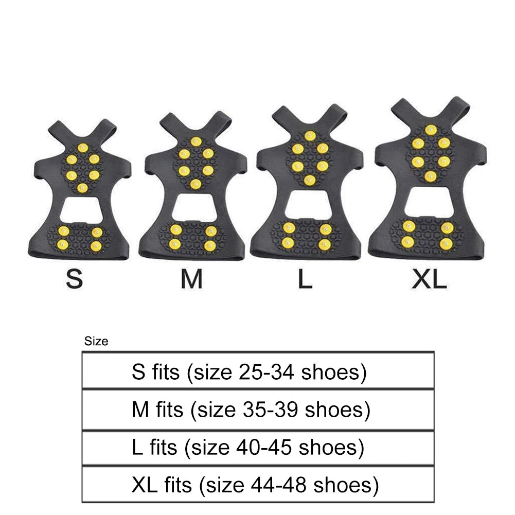 Steel Studded Ice Cleats