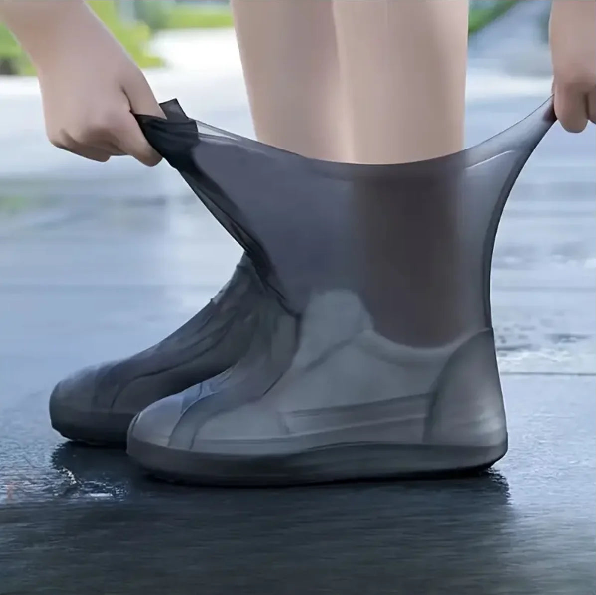 Latex Waterproof Shoe Covers