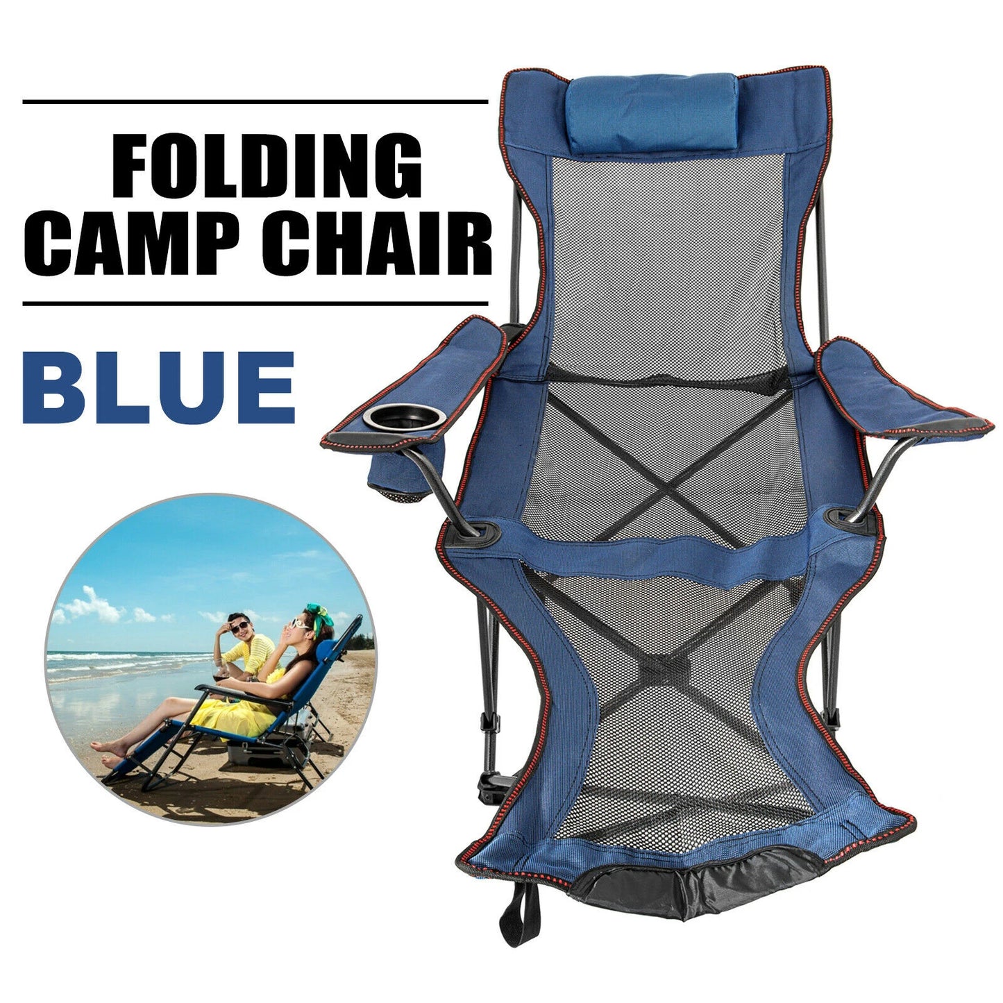 Folding Outdoor Lounge Chair