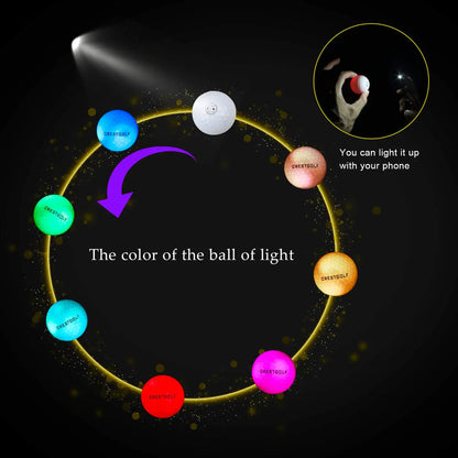 LED Variety Glowing Golf Ball