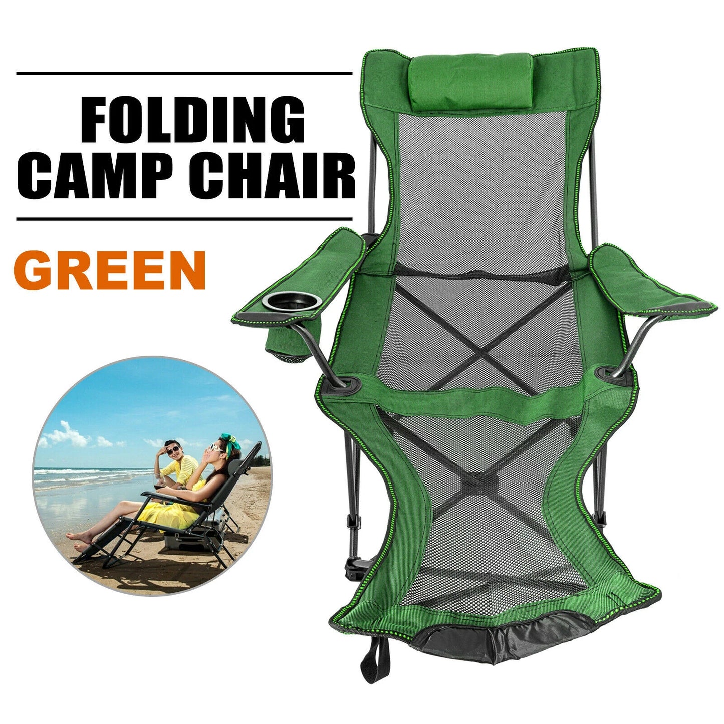 Folding Outdoor Lounge Chair