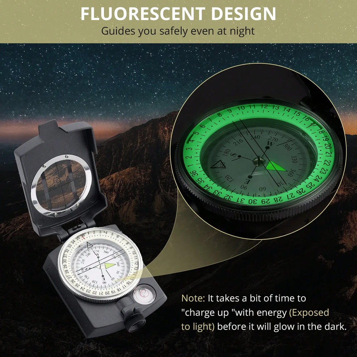 Multifunction Pocket Compass