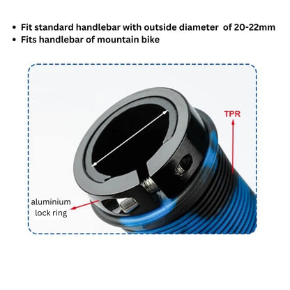 Rubber Lock-on Grips