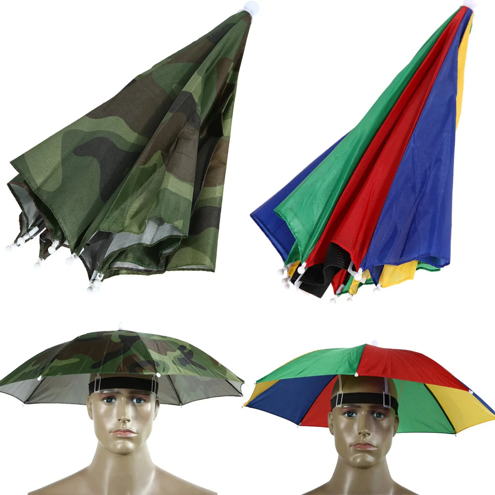 Foldable Umbrella Hat