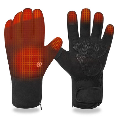 Heated Gloves With Hand Warmer