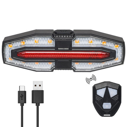 Rechargeable Tail Light with Turn Signals