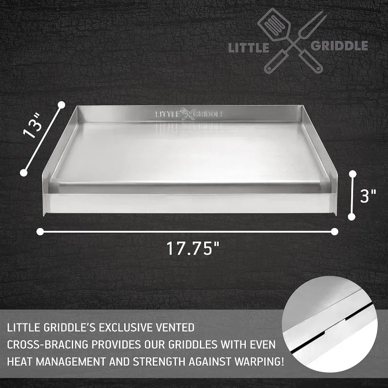 Stainless Steel Universal Griddle