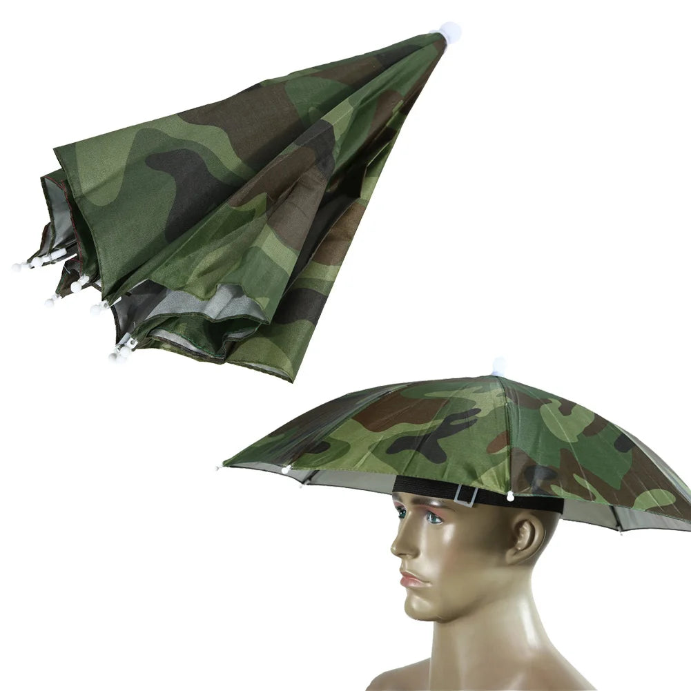 Foldable Umbrella Hat