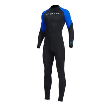 Elastic Anti-scratch Men's Diving Suit with Zipper