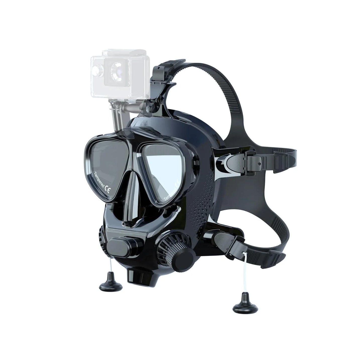 Full Face Diving Mask with Camera Mount