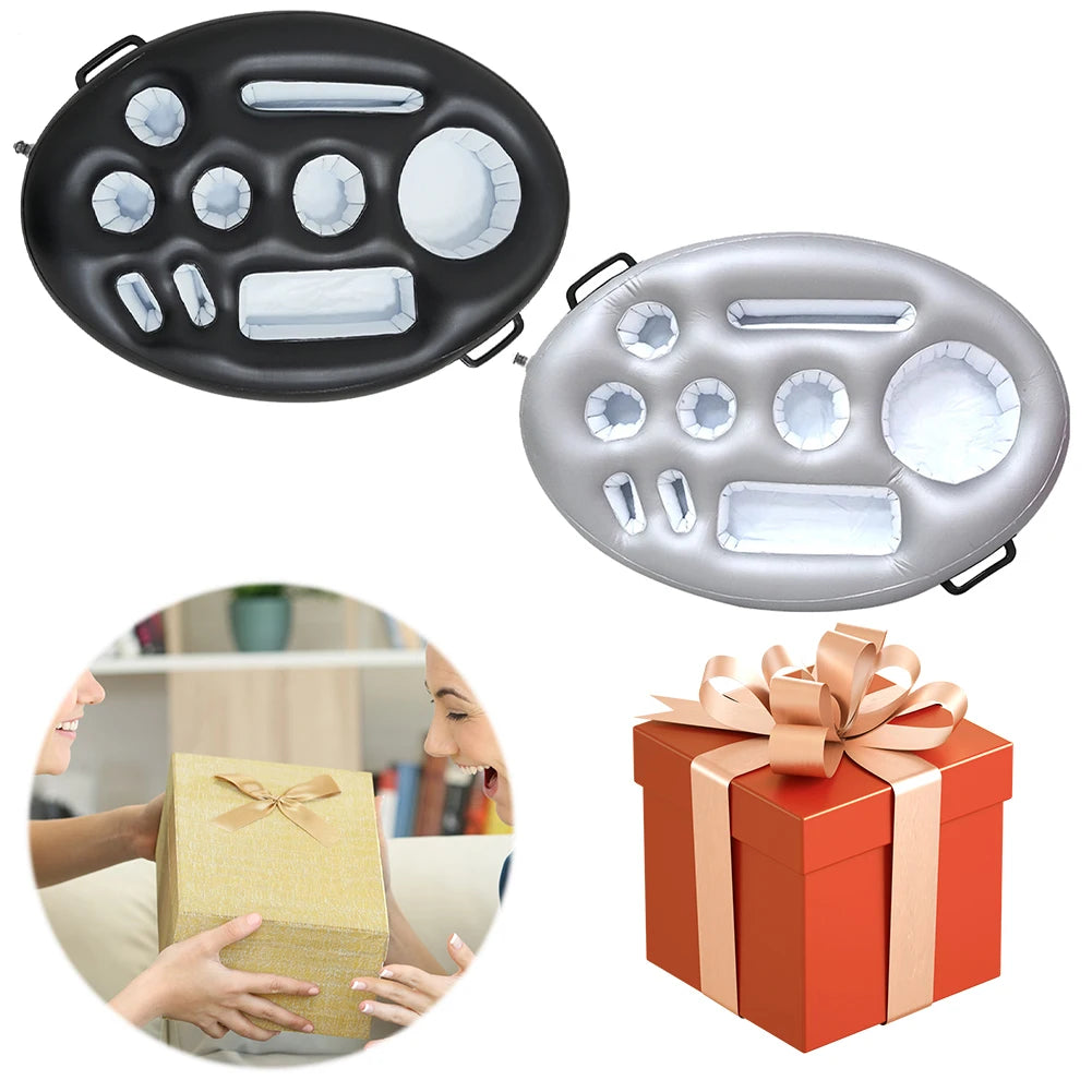 Inflatable Drink and Snack Holder