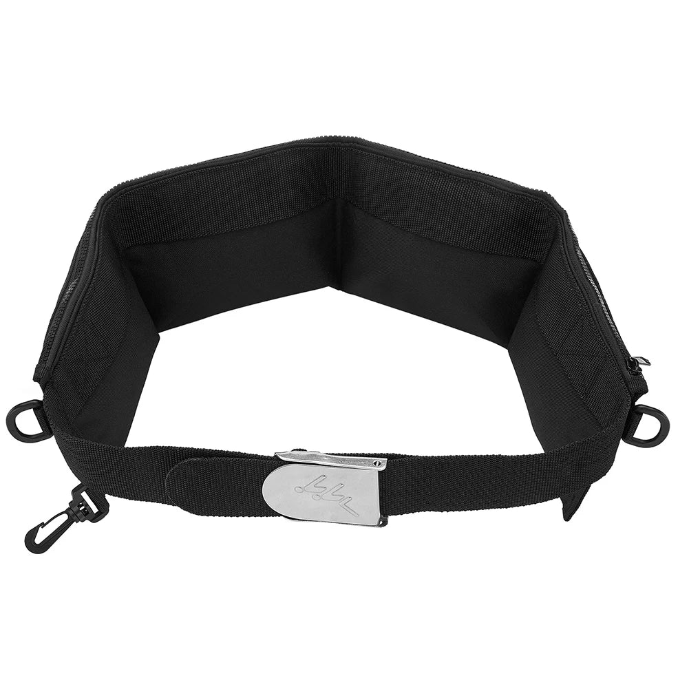 Portable Scuba Weight Belt Portable Snorkeling Diving Weight Belt Bag with Pocket Quick Drying Waist Hanging Water Sports Equipment