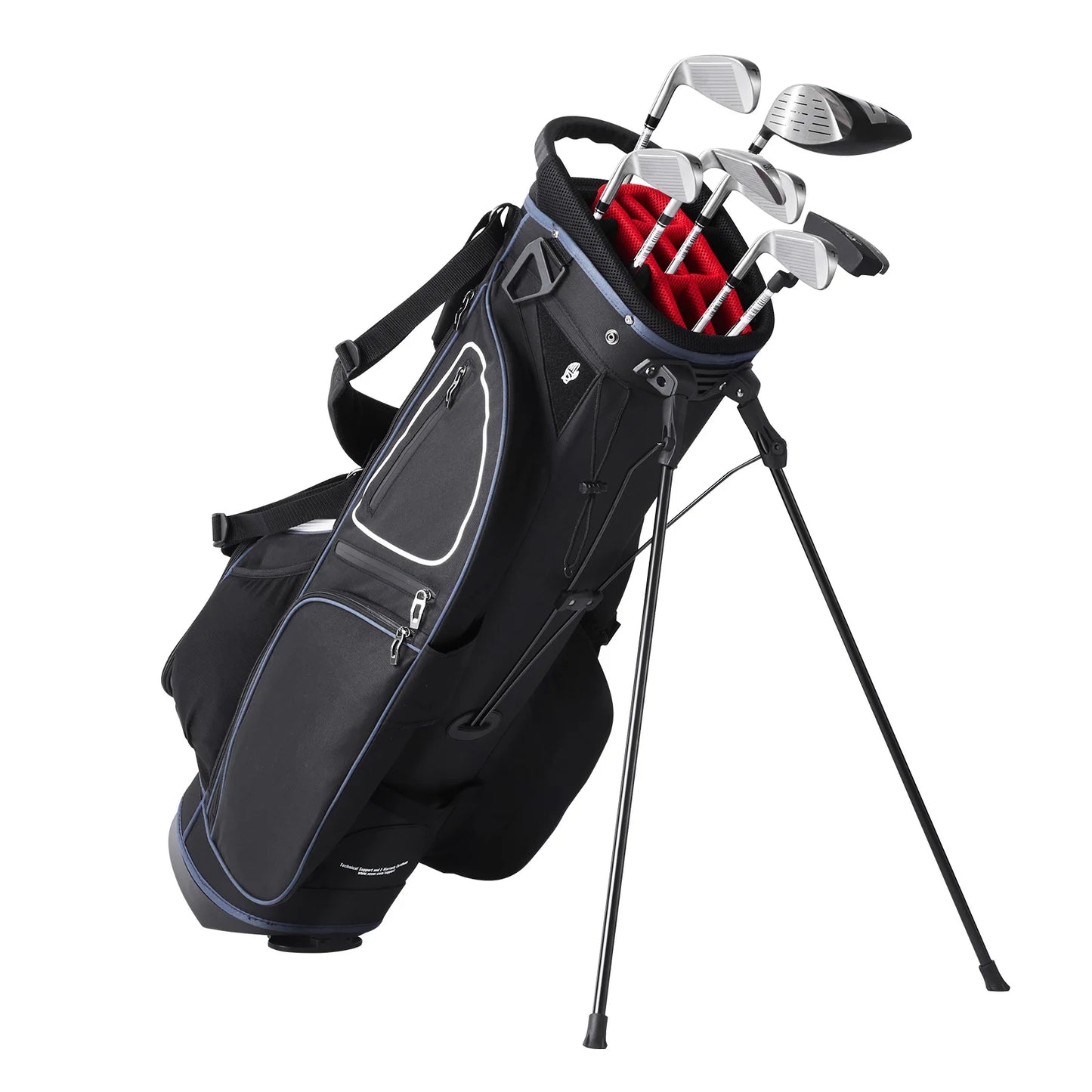 Golf Cart Bag with 14 Way Organizer Divider