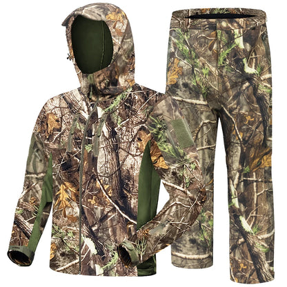 Fleece Lining Camouflage Hunting Clothes