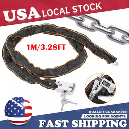 Bicycle Anti-theft Chain Padlock
