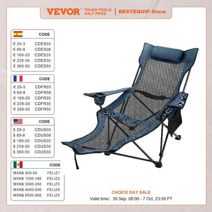 Folding Outdoor Lounge Chair