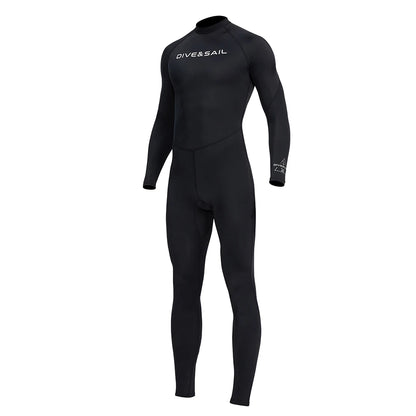 Elastic Anti-scratch Men's Diving Suit with Zipper