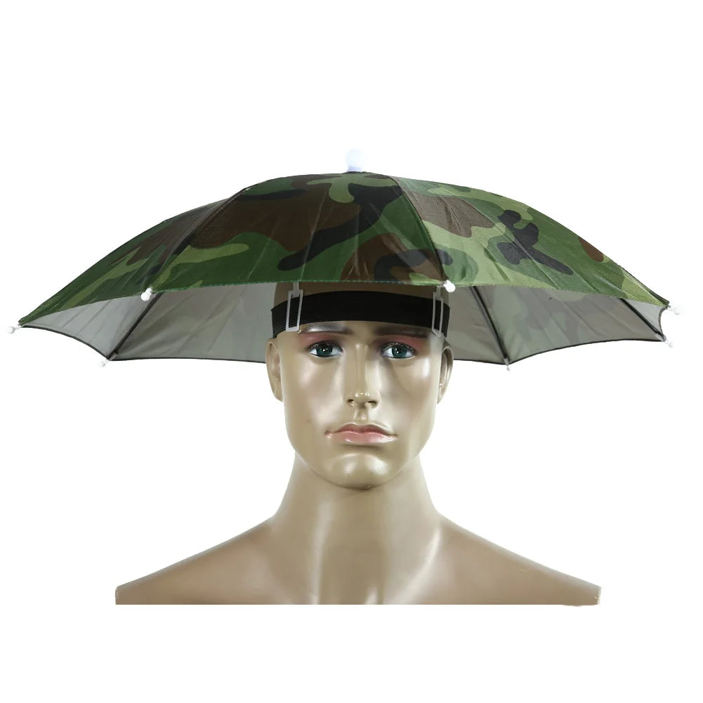 Foldable Umbrella Hat