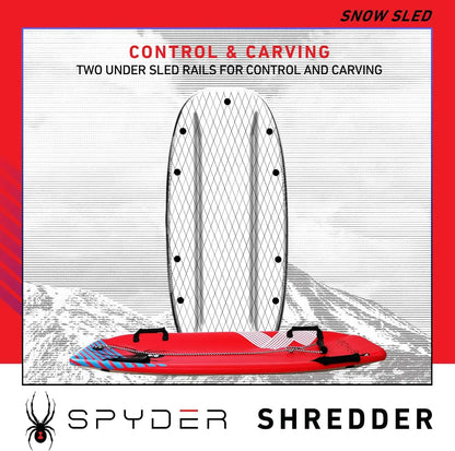 Durable Snow Sled with hard bottom