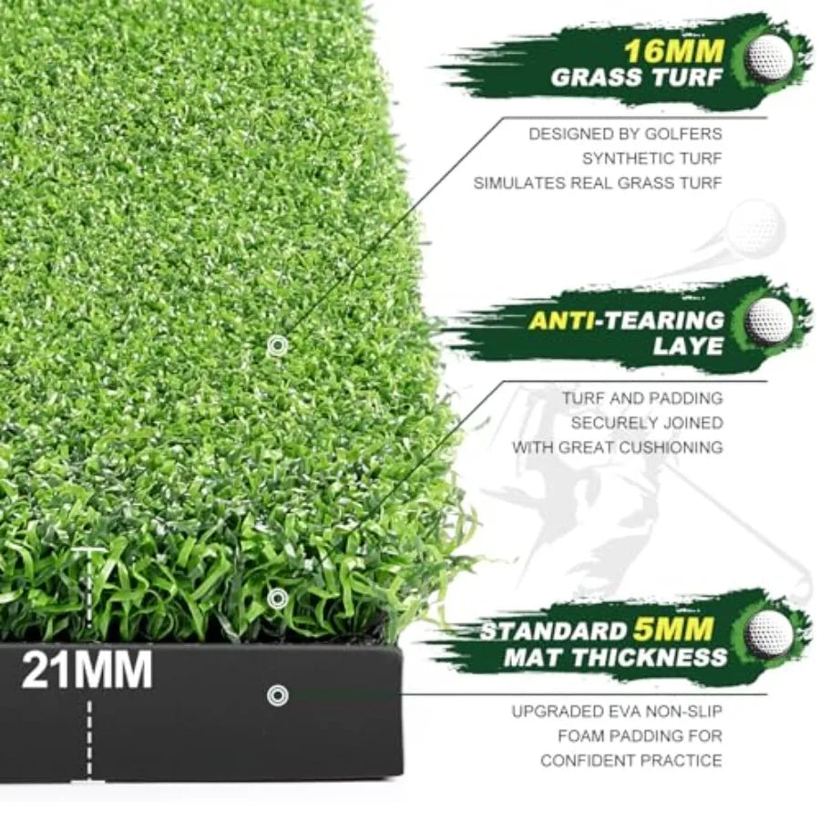 Thick 5x4ft Golf Practice Mat