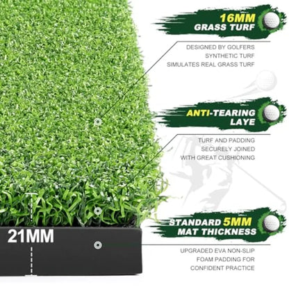 Thick 5x4ft Golf Practice Mat