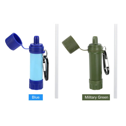 Portable Water  Purifier Filter with Straw