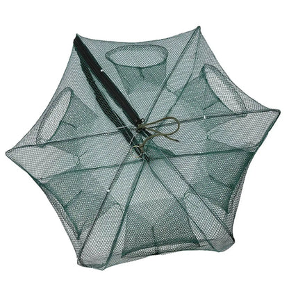 6 Holes Automatic Fish Trap Cast Net