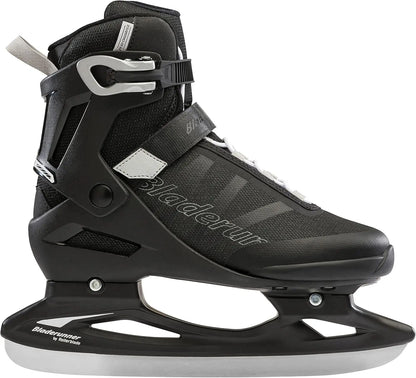 Mens Black and Gray Ice Skates