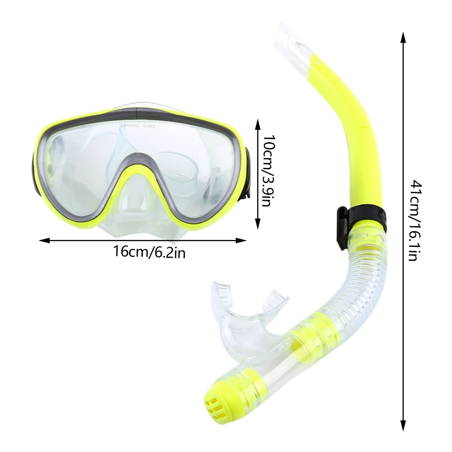 full face swimming Mask Set