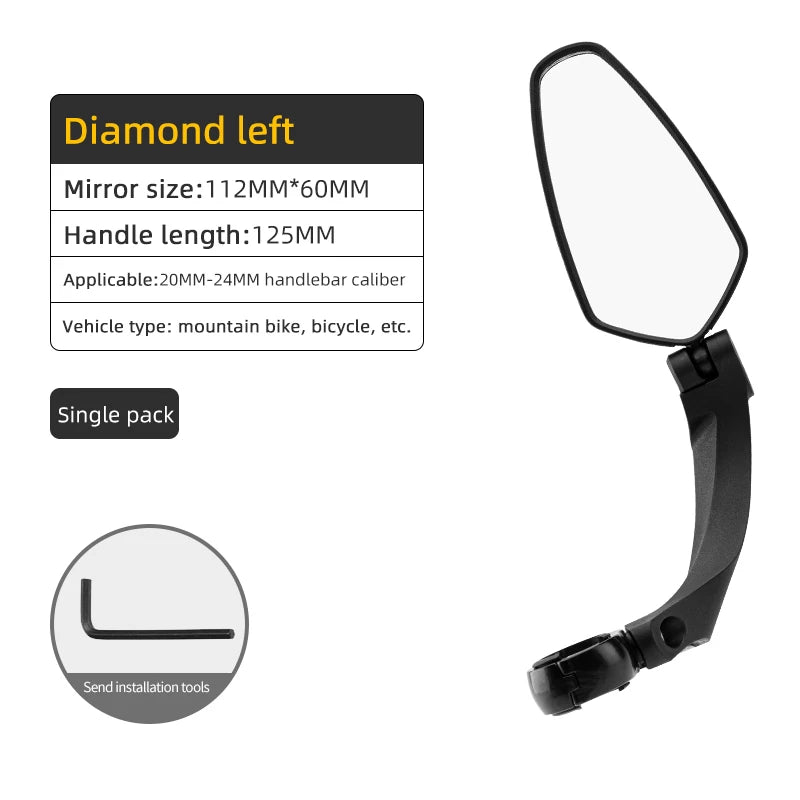 Adjustable Bicycle Mirror