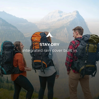 Exploring Backpack with Rain Cover