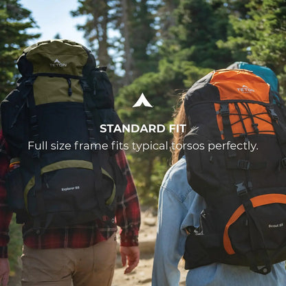 Exploring Backpack with Rain Cover