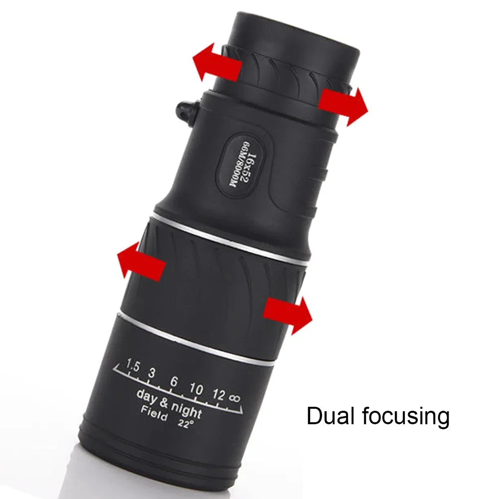 Dual Focus Zoom Telescope