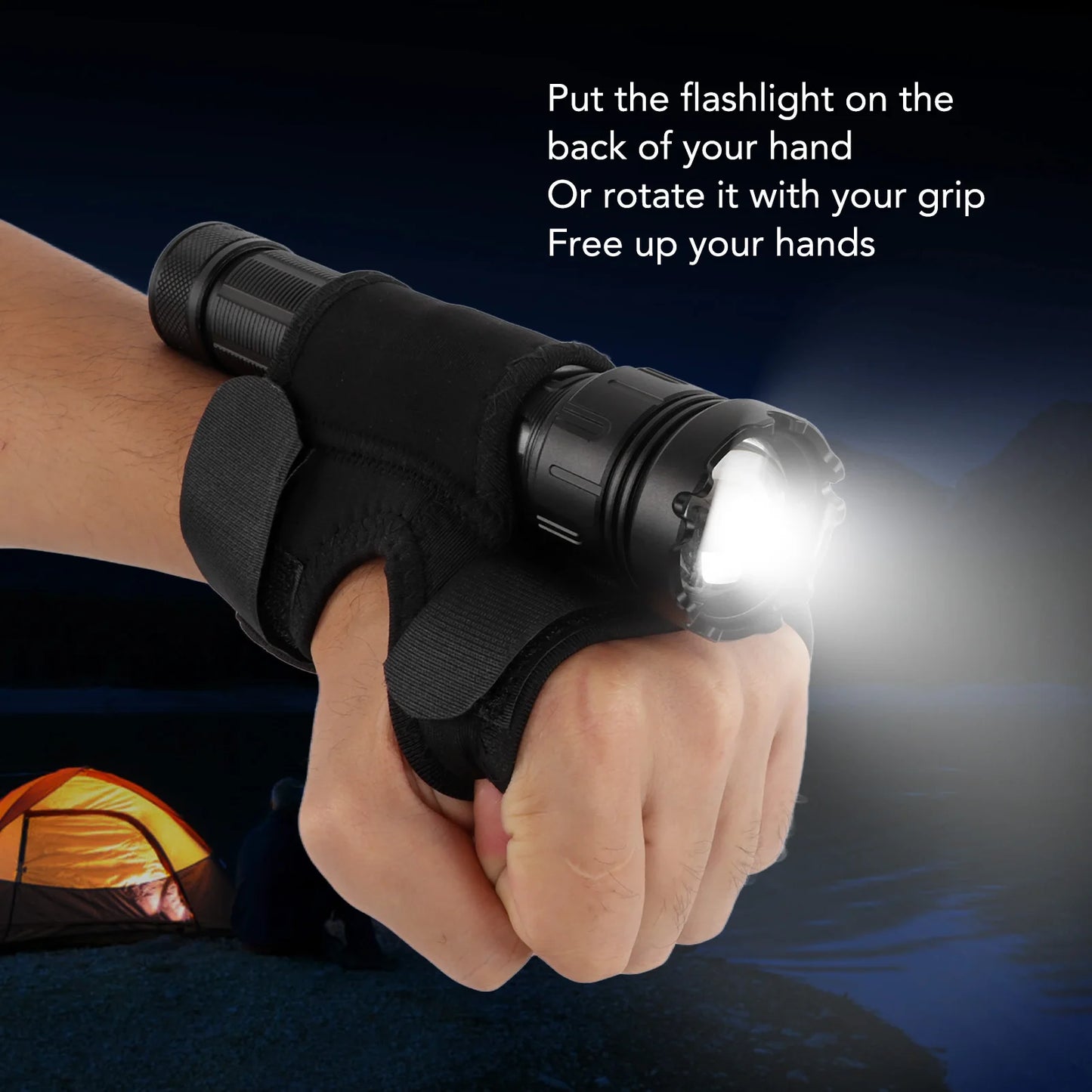 Underwater Wrist Flashlight Holster