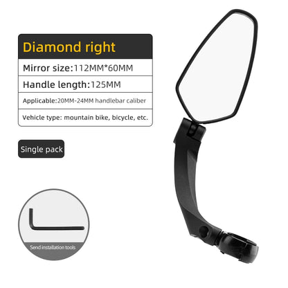 Adjustable Bicycle Mirror