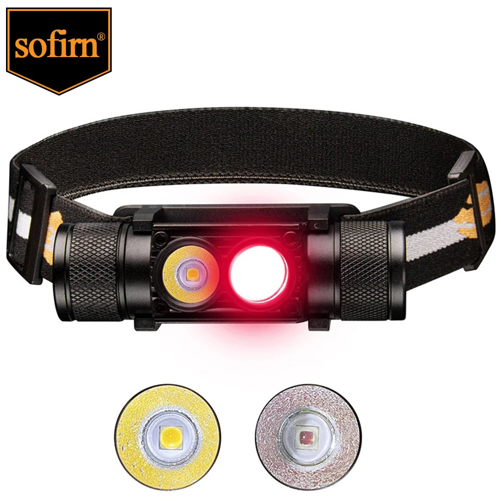Rechargeable Headlamp Flashlight with Bright Light