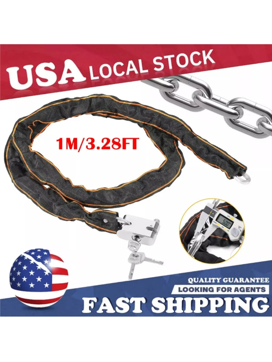 Bicycle Anti-theft Chain Padlock