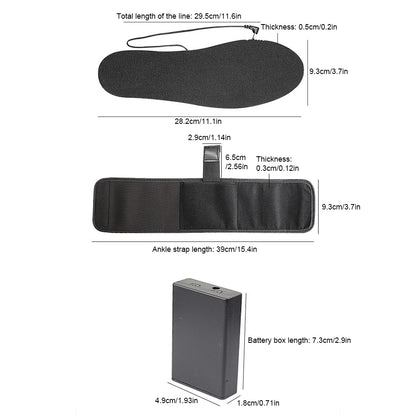 Electric Heated Insoles Pad