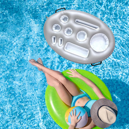 Inflatable Drink and Snack Holder