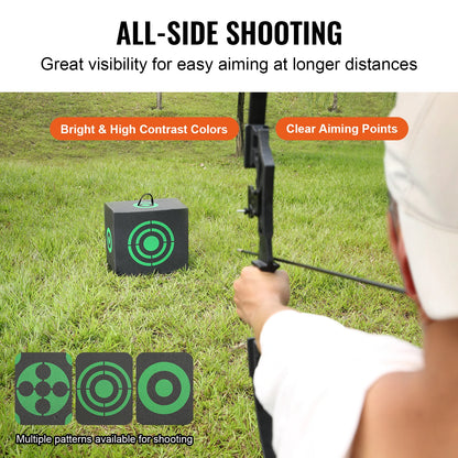 All-side Shooting Archery Target with Carry Handle