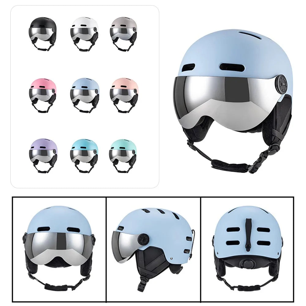 Kids Helmet With Goggles