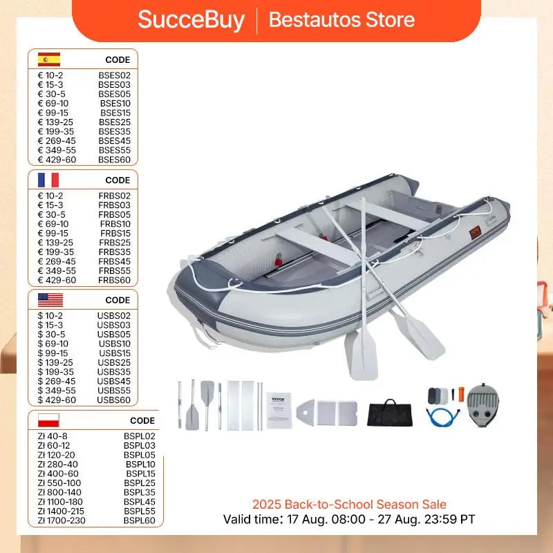 6-Person Inflatable Boat