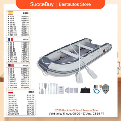 6-Person Inflatable Boat