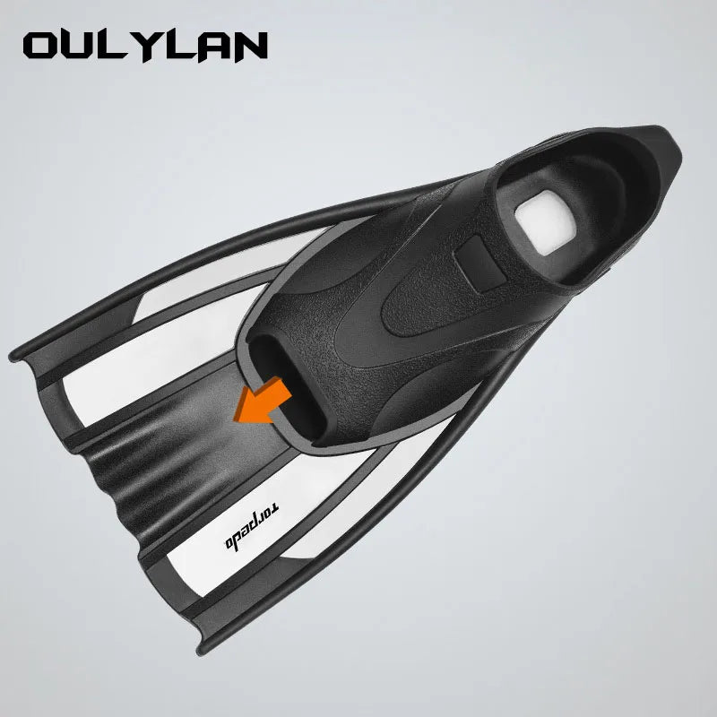 Rubber Swimming and Diving Fins