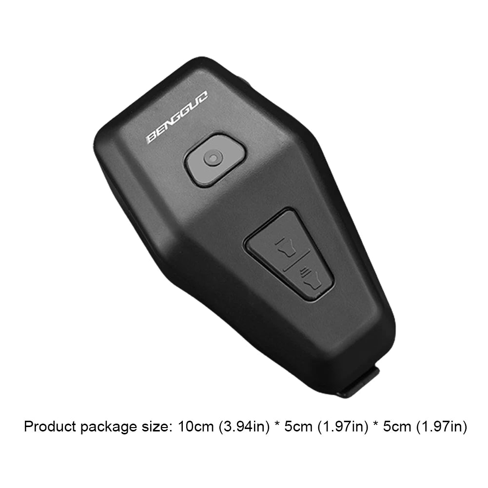 Electric Bike Bell with Anti-Theft Alarm