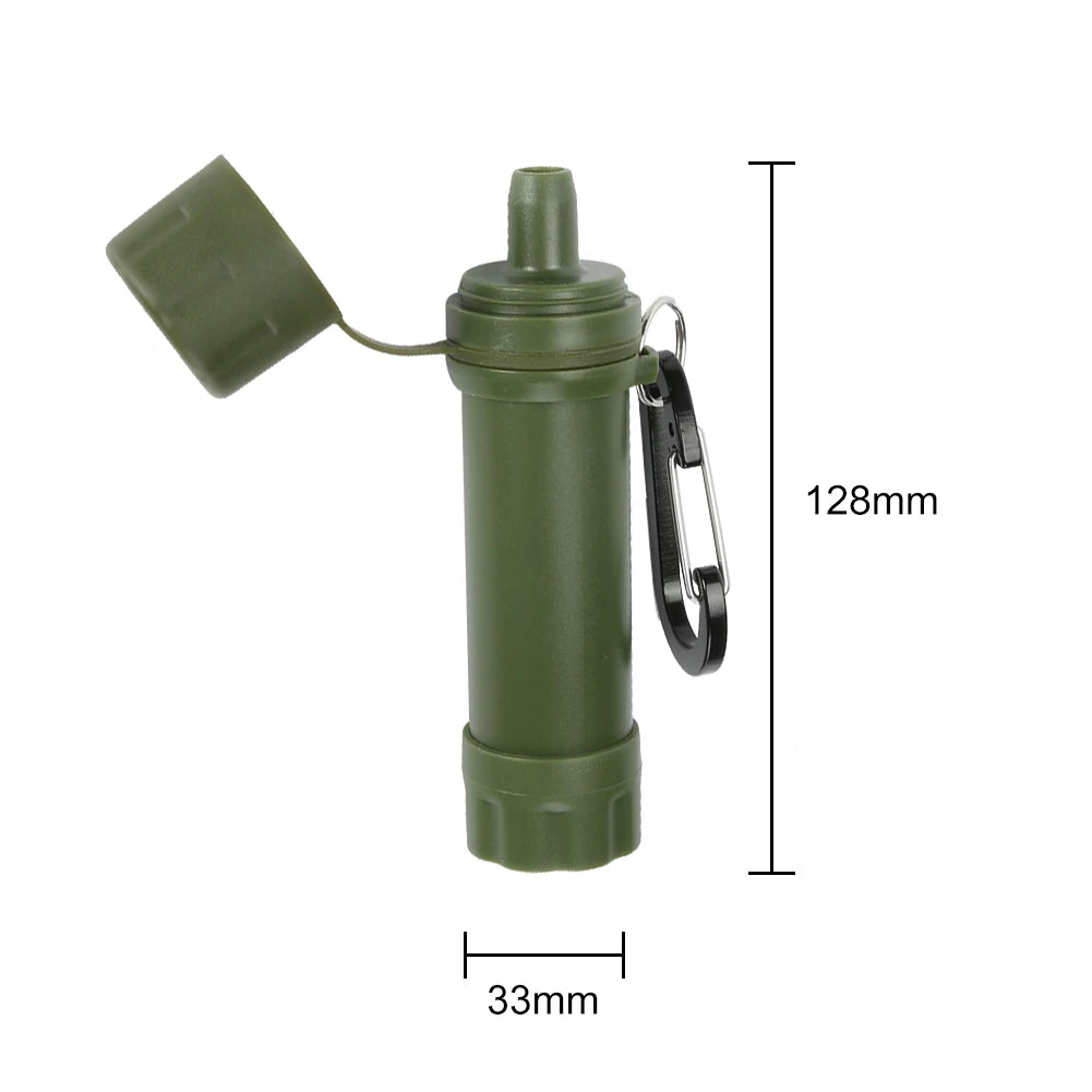 Portable Water  Purifier Filter with Straw