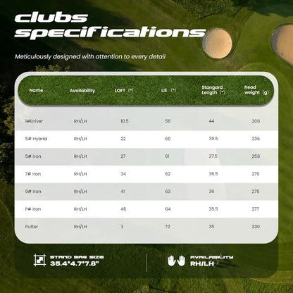 Golf Clubs Set for Men