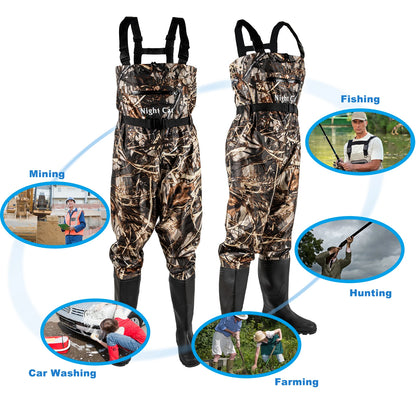 Men's Chest Waders with Boots